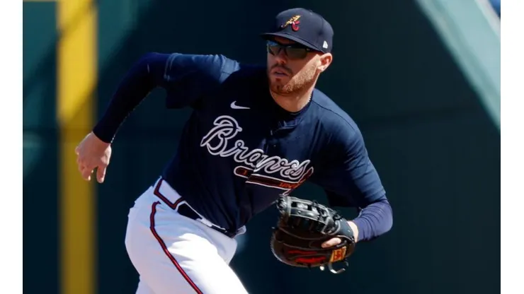 Freddie Freeman, primera base de los Braves (Getty Images)