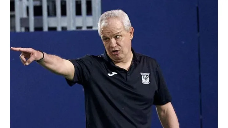 La afición del Leganés despidió con palabras de agradecimiento y cariño a Aguirre (Foto: Getty)