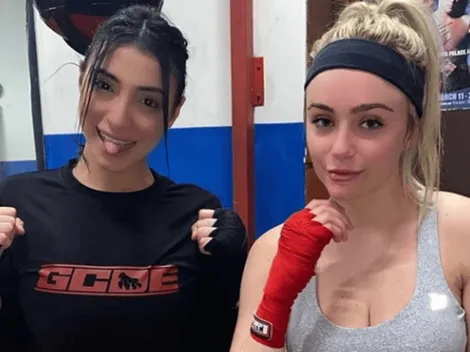 Monique Bovino, la boxeadora más hermosa, presentó nueva compañera de gimnasio