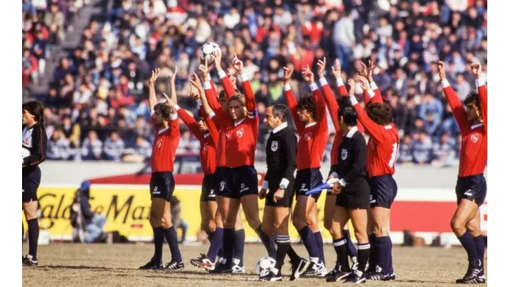 Independiente campeón del mundo en 1984.