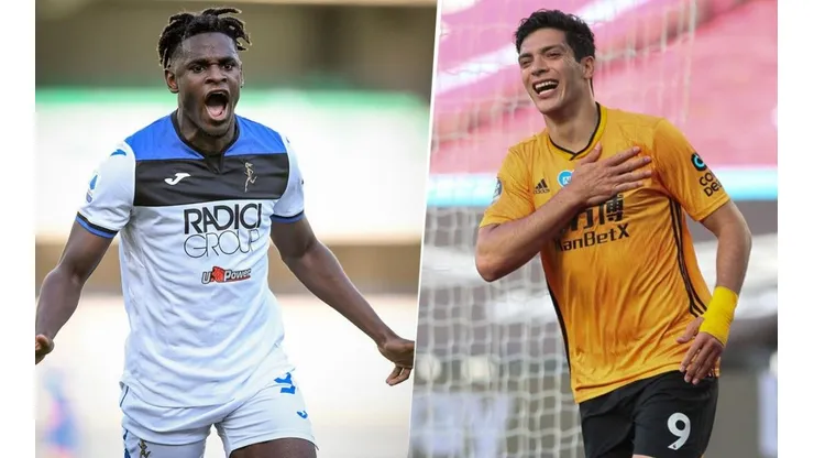 La Vecchia Signora tendría entre ceja y ceja al colombiano y al mexicano (Fotos: Getty)