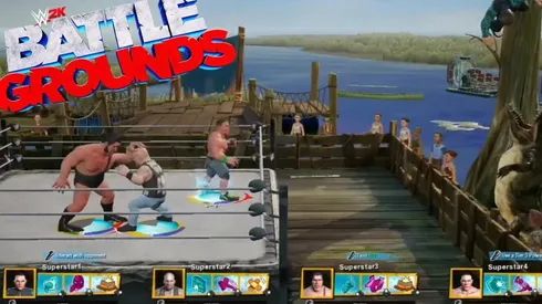 Primer gameplay de WWE 2K Battlegrounds presentado en el Nintendo Direct Mini