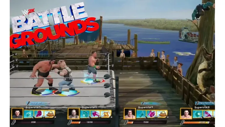 Primer gameplay de WWE 2K Battlegrounds presentado en el Nintendo Direct Mini