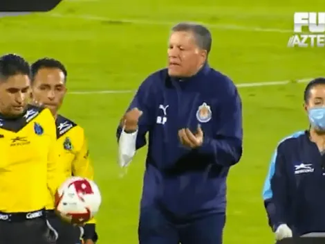 Peláez increpó a Mejía después del encuentro