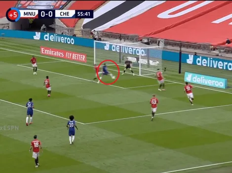 Giroud apareció sobre el cierre del PT y puso en ventaja al Chelsea