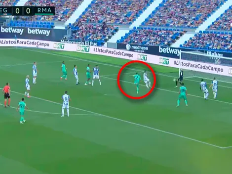 Todo un goleador: Ramos puso el primero para el Real Madrid ante Leganés