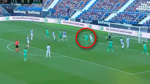 Todo un goleador: Ramos puso el primero para el Real Madrid ante Leganés