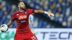 David Ospina, portero colombiano del Napoli de Italia.