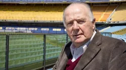 Silvio Marzolini en su casa, la Bombonera.