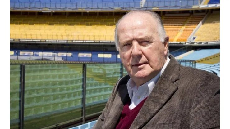 Silvio Marzolini en su casa, la Bombonera.