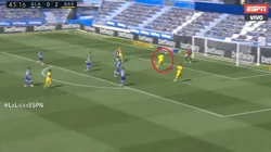 Suárez apareció con un cabezazo letal y puso el 3 a 0 para el Barcelona