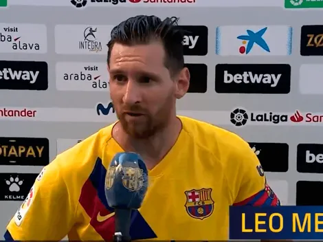 Messi: "Hicimos autocrítica puertas adentro"