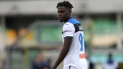 Duván Zapata, delantero del Atalanta de Italia.