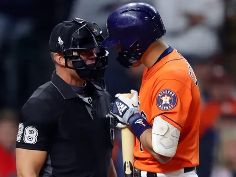 Coach de los Astros dice que perdieron la Serie Mundial por un umpire