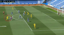 Enganchó para adentro, sacó un bombazo y el palo le dijo que no a Messi