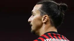 Zlatan Ibrahimovic durante su partido ante Bologna.