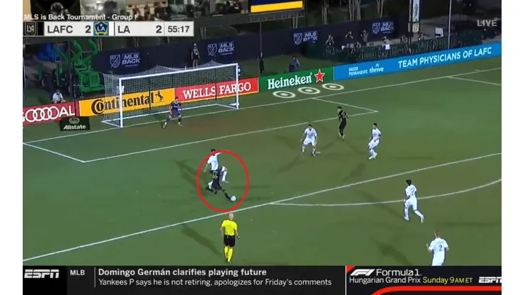Terrible minuto: del gol anulado de los Galaxy al de Los Angeles FC