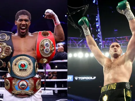 Joshua y Fury tuvieron su primera cara a cara