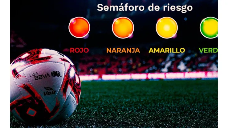 La Liga MX inicia con la actualización del semáforo de riesgo en México la próxima semana. (JamMedia / Bolavip)
