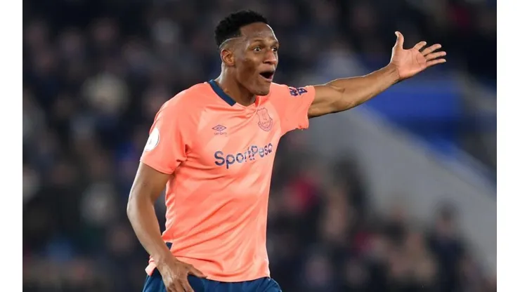 Yerry MIna, defensor colombiano del Everton de Inglaterra.