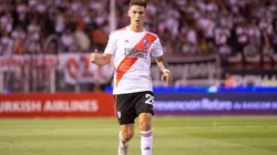 Lucas Martínez Quarta durante un partido de River.