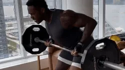 Ni el coronavirus lo detiene: el brutal entrenamiento de Aroldis Chapman