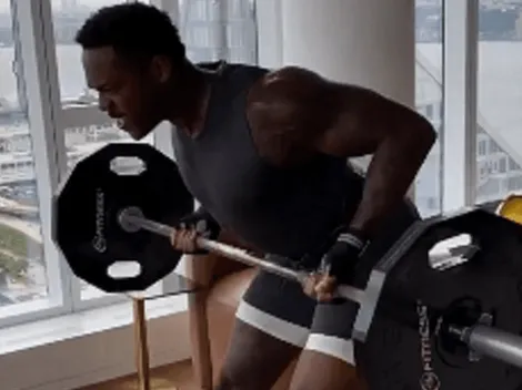 Ni el coronavirus lo detiene: el brutal entrenamiento de Aroldis Chapman