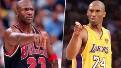 Michael Jordan y Kobe Bryant (Getty Images)