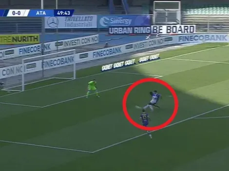 Parecemos disco rayado: otro gol de Duván Zapata con el Atalanta en Italia