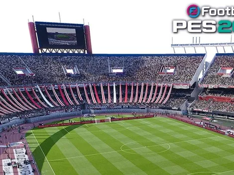Primer vistazo al nuevo diseño visual del Estadio Monumental de River en el PES 2021