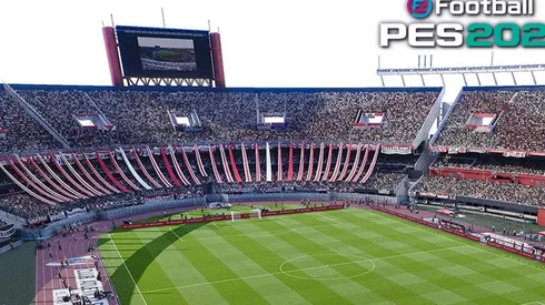 Primer vistazo al nuevo diseño visual del Estadio Monumental de River en el PES 2021