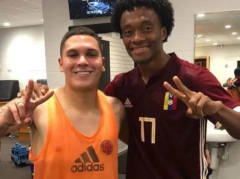 Cuadrado y Quintero se pusieron la '10' e hicieron millonarias donaciones