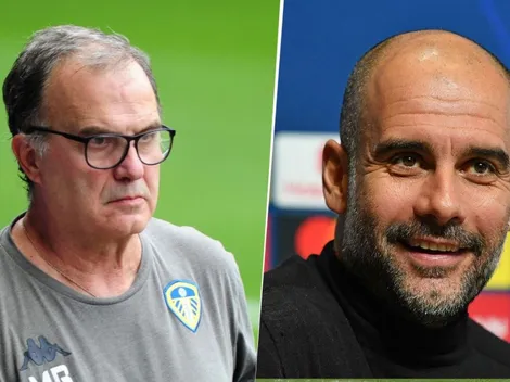 Admiración es poco: el tuit de Guardiola tras el ascenso del Leeds de Bielsa