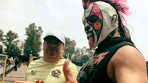 Psycho Clown sufrió con la derrota del América en el Clásico Nacional. Foto: @psychoclown1