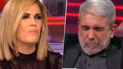 ¿Qué fue eso? ¡Viviana Canosa le tiró alcohol en gel en la cara a Anibal Fernández!