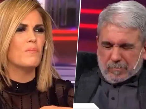 ¿Qué fue eso? ¡Viviana Canosa le tiró alcohol en gel en la cara a Anibal Fernández!