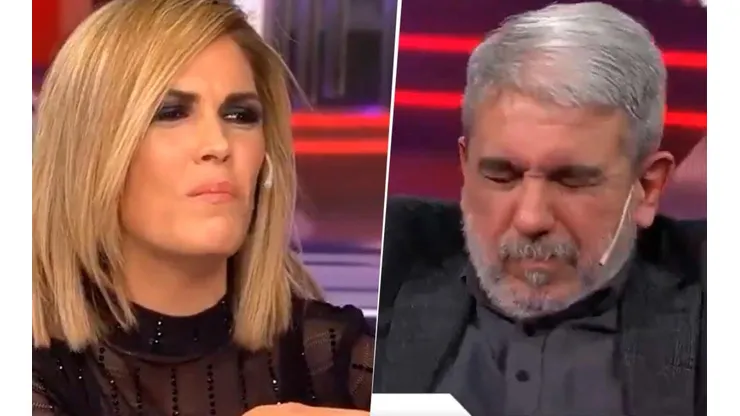 ¿Qué fue eso? ¡Viviana Canosa le tiró alcohol en gel en la cara a Anibal Fernández!