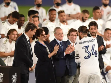 Florentino Pérez: "Benzema es el mejor del mundo"