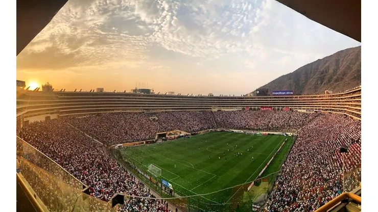 El Monumental de Ate es el estadio con más capacidad del país.