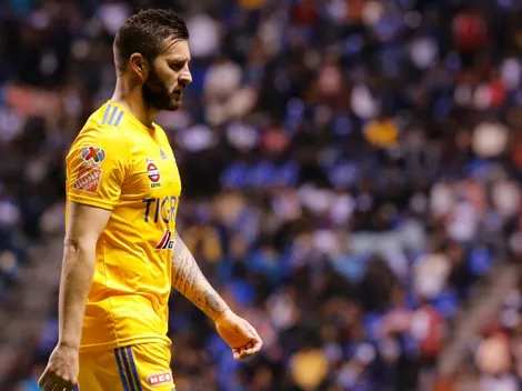 Gignac se enfadó e insultó a un reportero al terminar el partido