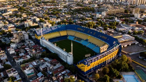 Foto de La Bombonera, estadio de Boca.