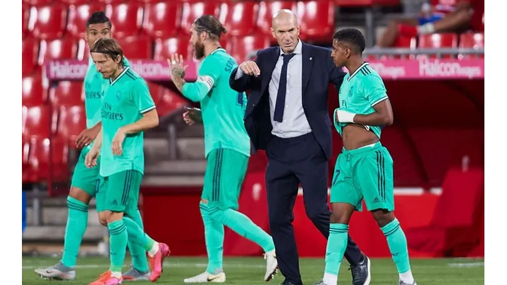 El Madrid, a punto de salir campeón. (Getty)