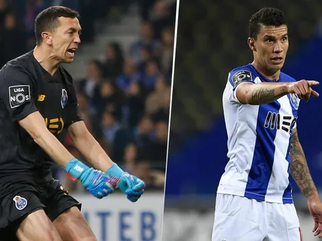 Fiesta pura: así celebraron Marchesín y Matheus Uribe el título del Porto