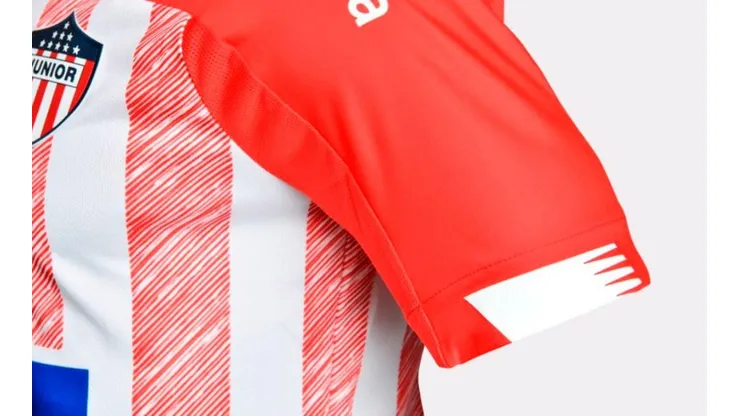 Esta es la nueva camiseta del Junior de Barranquilla.