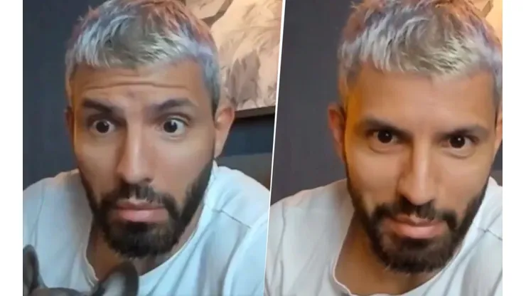 El enojo de Agüero por el comentario de un usuario: "Cuchame, Javier7"
