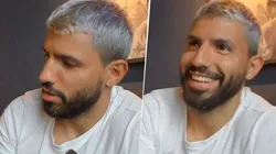 Lo retó: Agüero recibió un mensaje de Messi y lo leyó en vivo