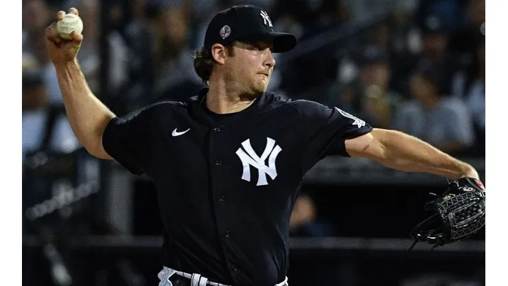 Gerrit Cole, pitcher estelar de los Yankees (Getty Images)