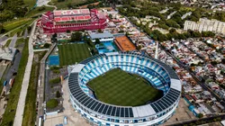 Foto de los dos estadios más grandes de Avellaneda.