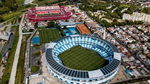 Foto de los dos estadios más grandes de Avellaneda.