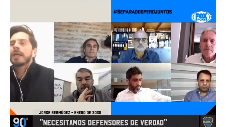 Foto captura del programa de 90 Minutos.